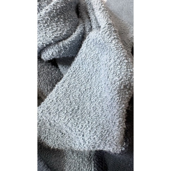 THE GREAT College Sweatshirt Blue Paisley Vintage Dusty Blue Bandana Sz 0 -  XS - Picture 7 of 10